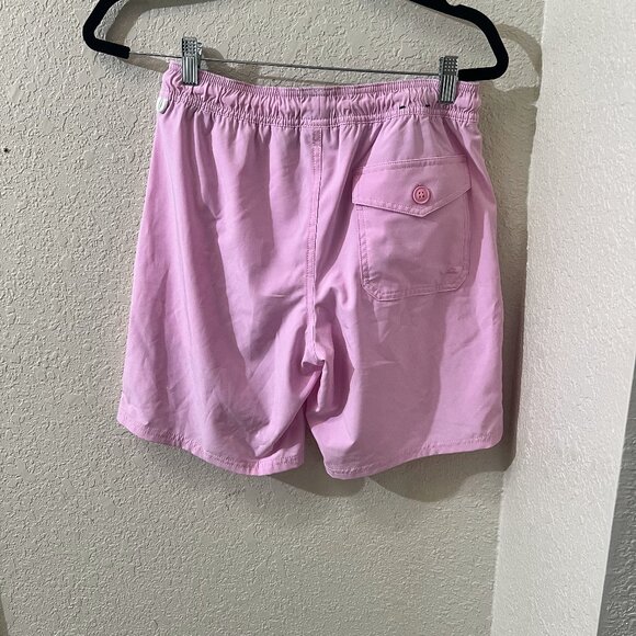 J Crew Pink Flex Swimwear Shorts Size Small Swim Summer Lululemon Water - Picture 3 of 4